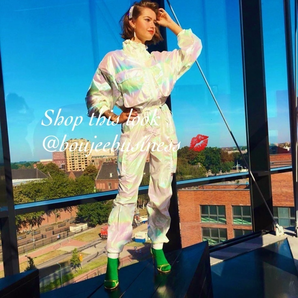 ZARA BNWT Iridescent Effect Jacket